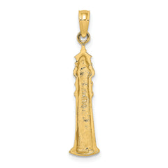 14K 2-D KEY WEST Lighthouse Charm