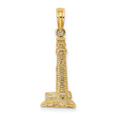 14K 3D Cape May, NJ Lighthouse Charm