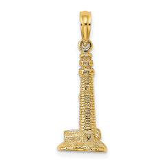 14K 3D Cape May, NJ Lighthouse Charm