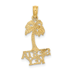 14K SIESTA KEY Palm Tree Charm