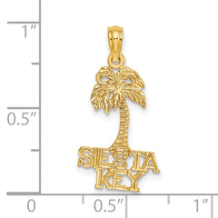 14K SIESTA KEY Palm Tree Charm