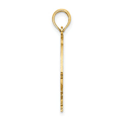 14K Polished Cut-Out ARUBA Under Angelfish Charm