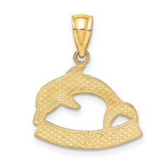 14K KEY WEST Dolphin Charm