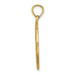 14K OCEAN CITY w/ Sailboat Charm