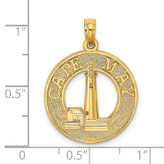 14K CAPE MAY w/ Lighthouse Charm
