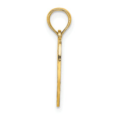 14K 16 Inside Heart Charm