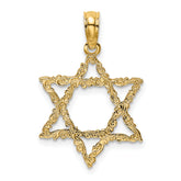 14K Star Of David Charm
