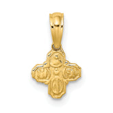 14K Mini 4 Way Religious Medal