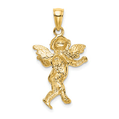 14K Guardian Angel Walking Charm