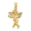 Guardian Angel Charm in 14K Yellow Gold, 29mm - Sophia Jewelers