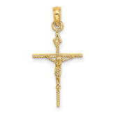 14K INRI Crucifix Charm