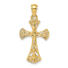 14K Crucifix Charm
