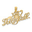 14K I HEART VOLLEYBALL Charm