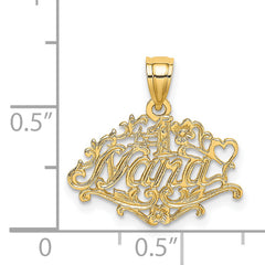 14K #1 NANA Charm