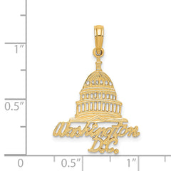 14K WASHINGTON D.C. Capital Building Charm