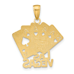 14K LAS VEGAS w/ Playing Cards Charm