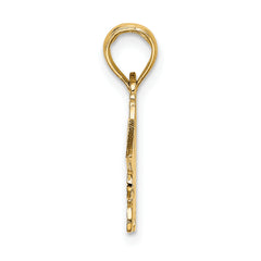 14k I'D RATHER BE FLYING Charm