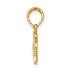 14k I HEART MY FIREFIGHTER Charm