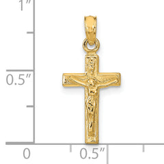 14k Crucifix Pendant