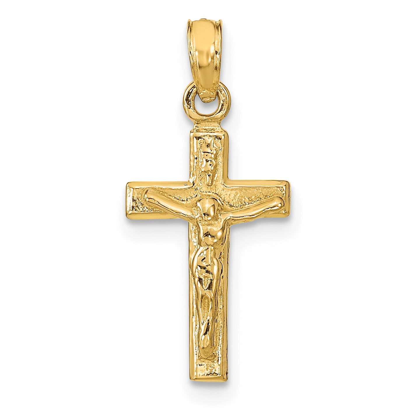 14k Crucifix Pendant