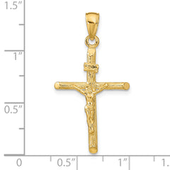 14k Crucifix Pendant