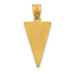 14K Class Of 2025 Rally Flag / Graduation Charm
