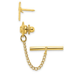 Kelly Waters Gold-plated Celtic Cross Tie Tac