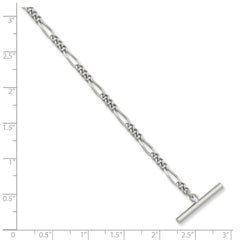 Kelly Waters Rhodium-plated Figaro Tie Chain