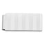 Rhodium-plated Kelly Waters Stripes Engraveable Hinged Money Clip