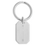 Rhodium-plated Kelly Waters Cross Engraveable Key Ring