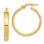 14K Polished Earrings
