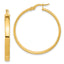14K Polished Earrings
