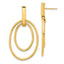 Dangle Earrings in 14K Yellow Gold, 24mm - Sophia Jewelers