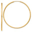 14k 1.50mm Polished Round Endless Hoop Earrings