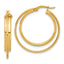 Hoop Earrings in 14K Yellow Gold, 29mm - Sophia Jewelers
