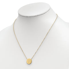 14k Polished Tree of Life Necklace