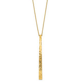 14k Polished D/C Necklace