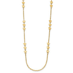 14k Polished Butterfly Necklace