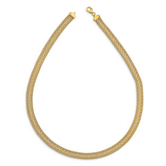 14k Polished Fancy Necklace