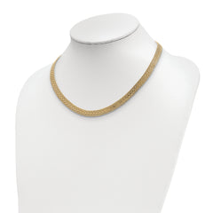 14k Polished Fancy Necklace