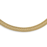 14k Polished Fancy Necklace