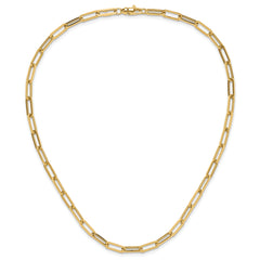 14K Polished Fancy Link Necklace
