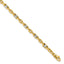14K Two-tone Polished Link Bracelet