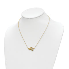14k D/C Snake Necklace