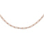 14K Rose Gold Polished Fancy Link Necklace