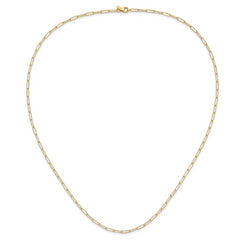 14K Polished Fancy Link Necklace