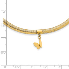 14k Butterfly Necklace