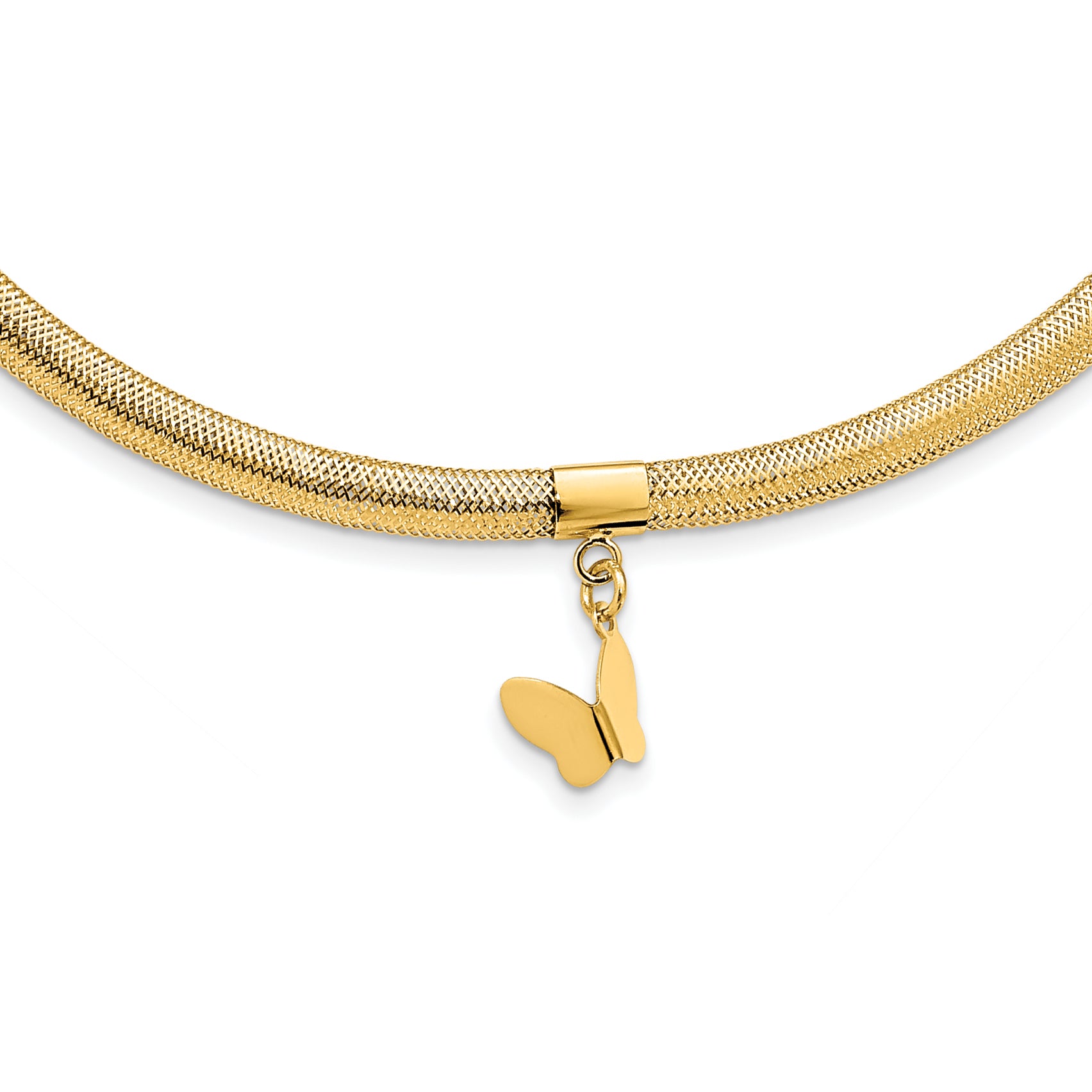 14k Butterfly Necklace