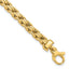 14K Polished Fancy Link Bracelet