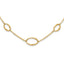 14k Polished Oval Link 20in Necklace